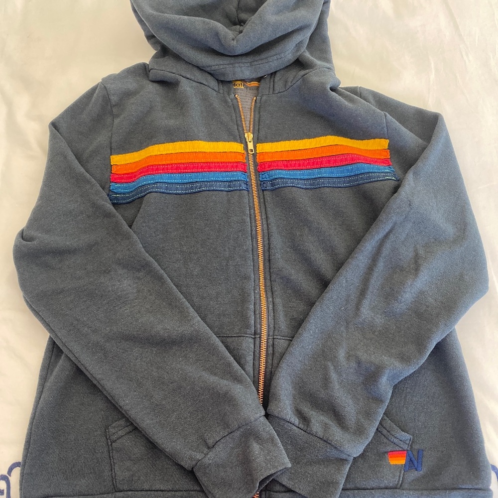 Aviator nation hooded sweatshirt